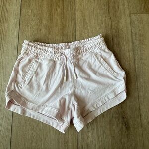 Athleta Light Pink Elastic Waistband Pants